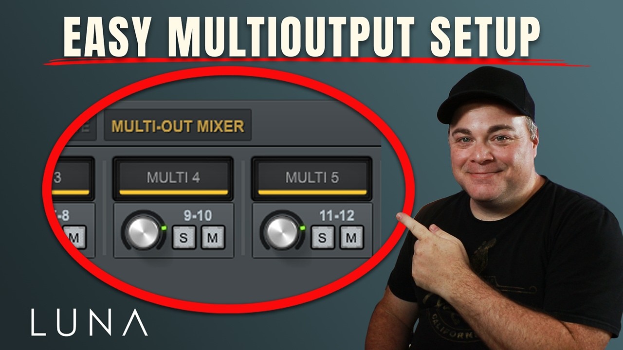 Multi-Output Drums in Luna: Complete Setup Guide
