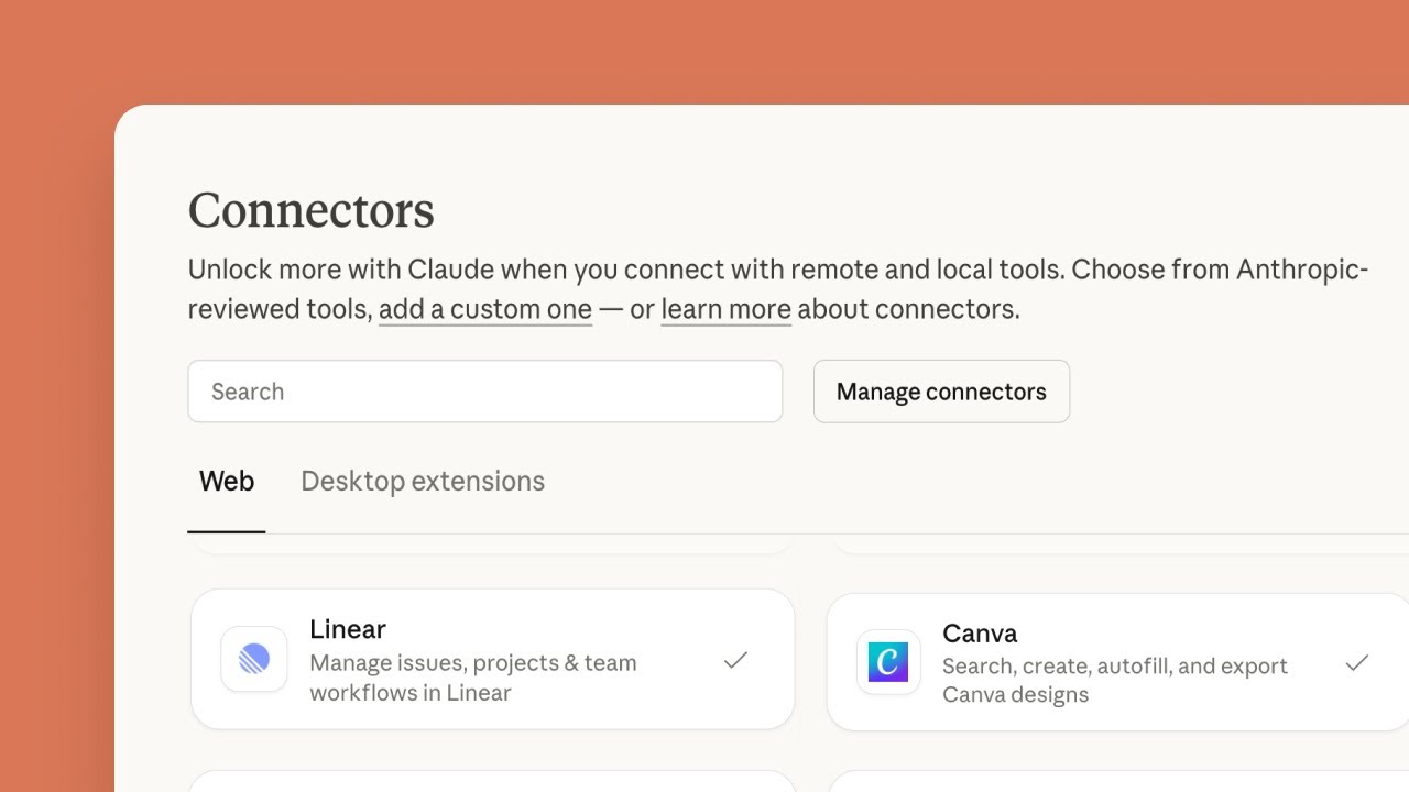 Boost Productivity with Claude AI Connectors & Tools Integration