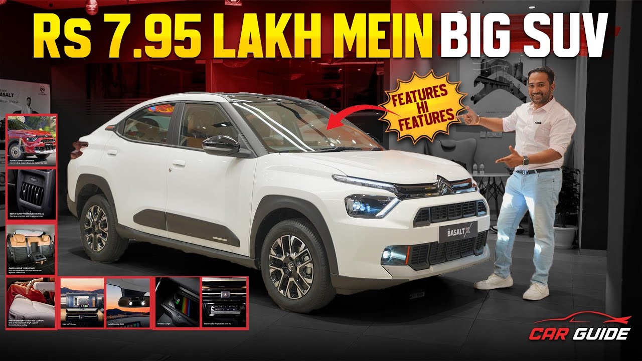 Citroen Basalt X SUV Review: Budget Family Car with Premium Features