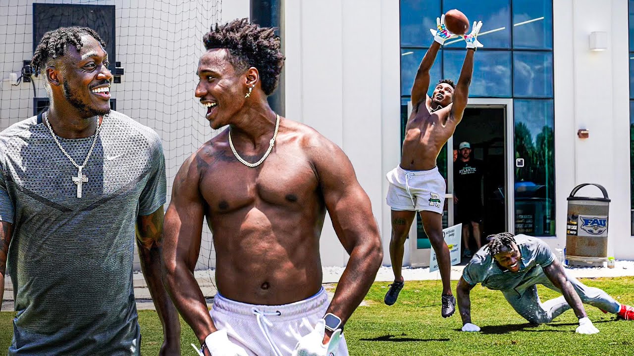 AJ Brown Dominates FAU Challenge with Accelerator