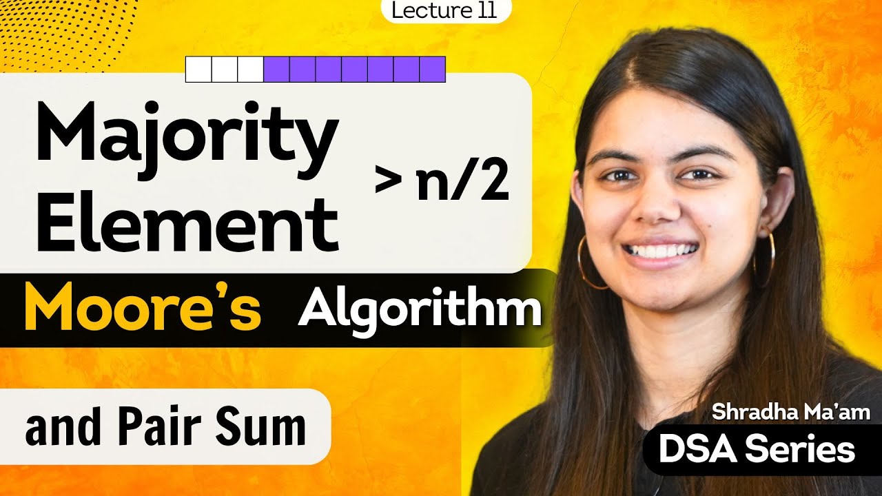 Solving Pair Sum and Majority Element in DSA