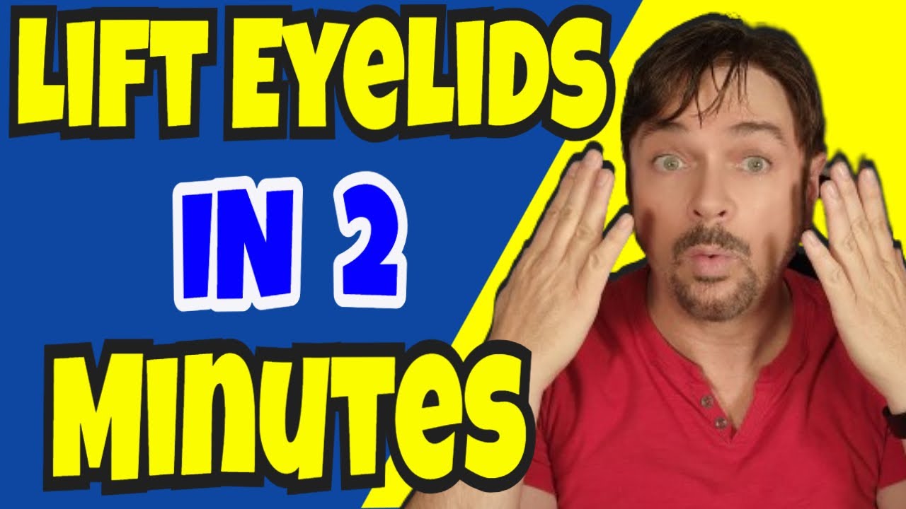 Fix Droopy Eyelids: 2-Minute Non-Invasive Lift Technique