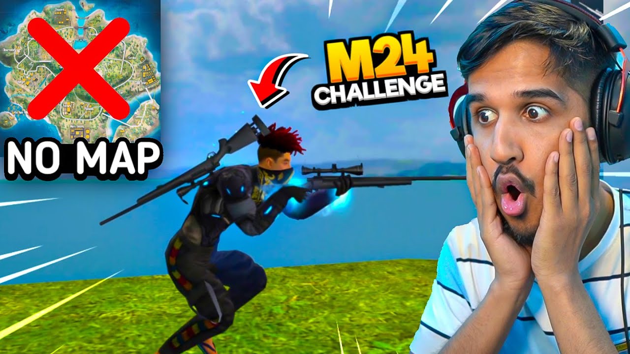 Master Free Fire No Map Challenge with M24 Sniper Tactics