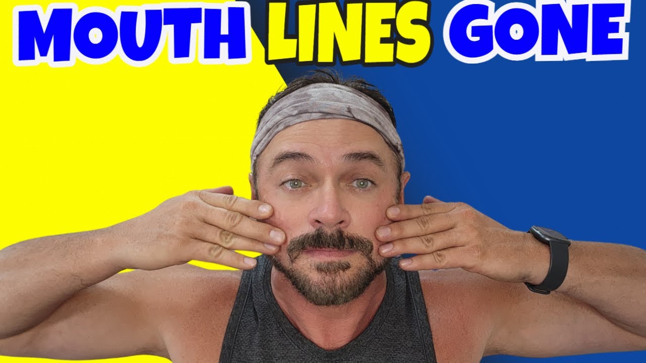 Facial Exercises & Product to Reduce Smile Lines Fast