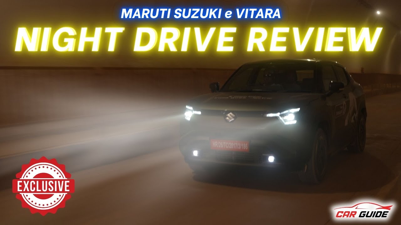 Maruti eVX Night Hill Drive Review: Lights, ADAS & Handling Tested
