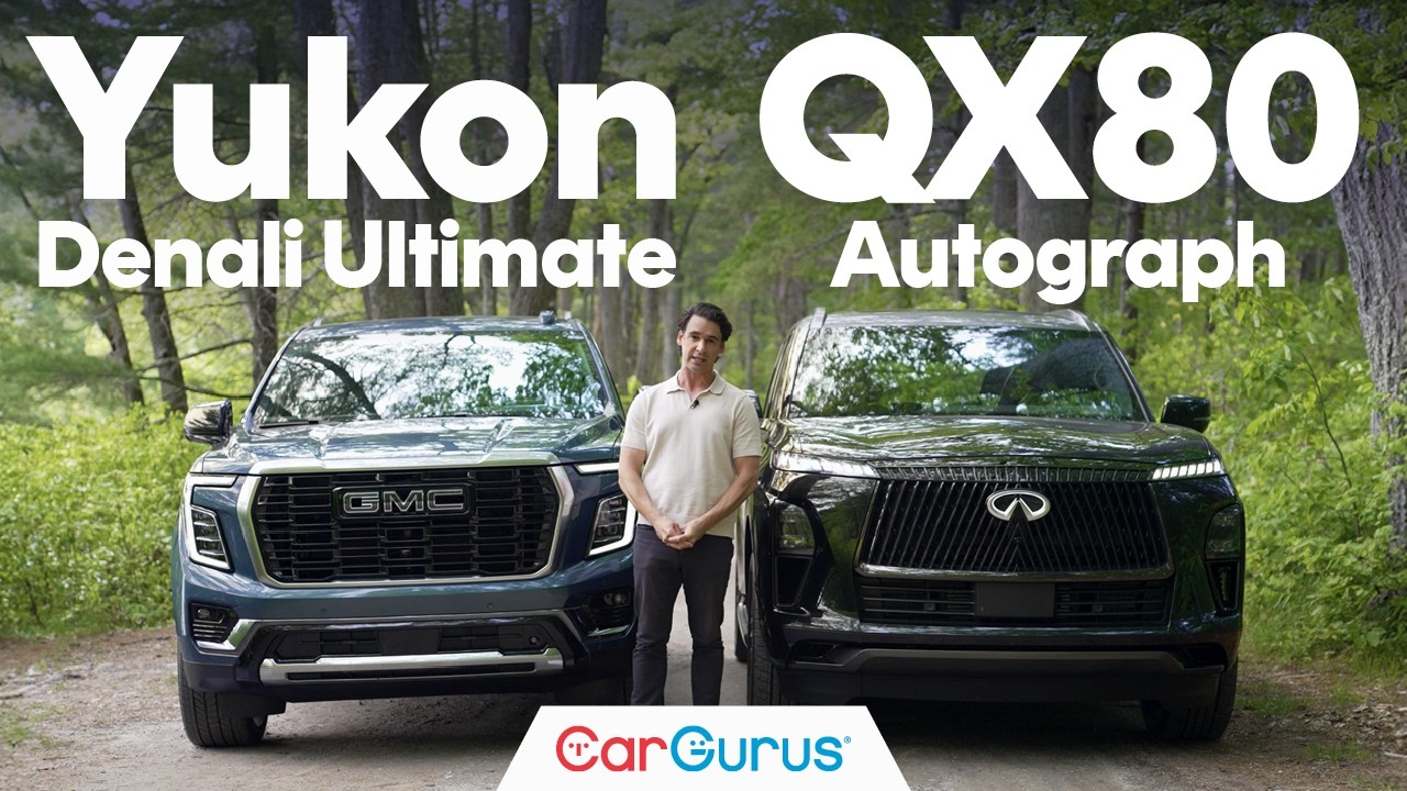 2025 Infiniti QX80 vs GMC Yukon: Luxury SUV Showdown