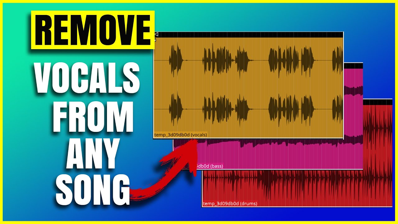 Remove Vocals in Waveform Pro: Split to Stems Tutorial