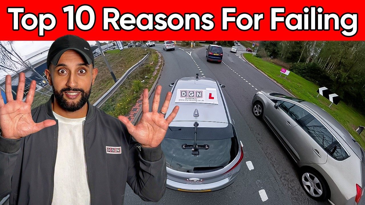 Avoid UK Driving Test Failures: Top 10 DVSA Mistakes (2025 Data)