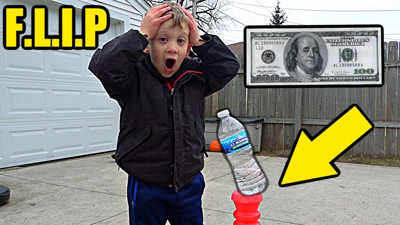 Family Bottle Flip Challenge: Epic $100 Showdown