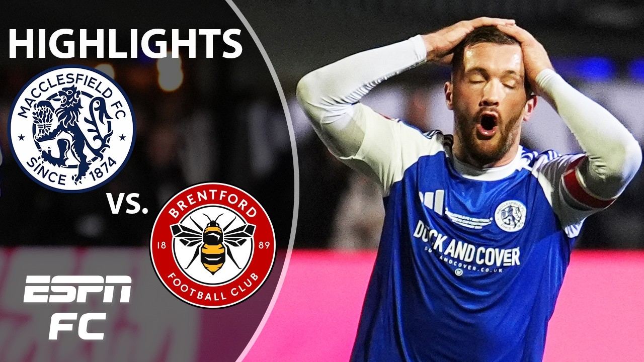 Macclesfield's FA Cup Dream Ends But Brentford Survive Scare