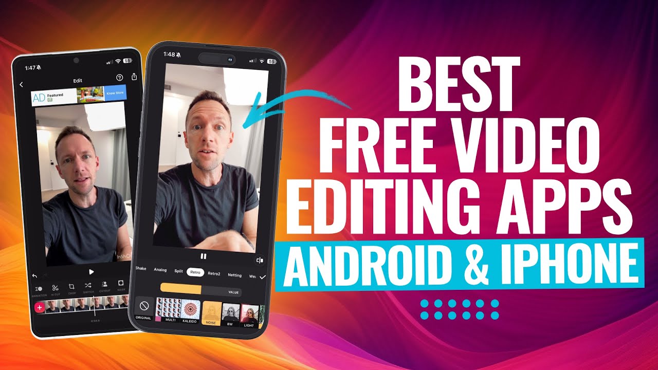 Top 3 Free Video Editing Apps for Android & iPhone 2024
