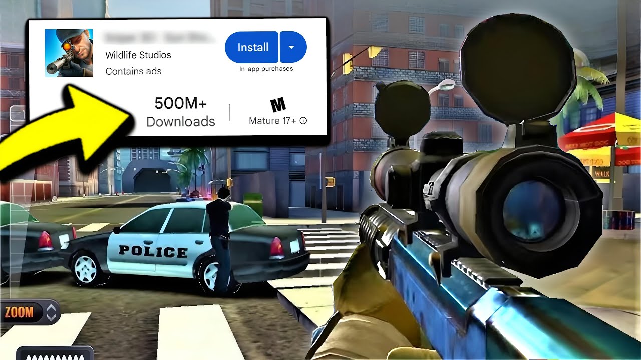 Sniper 3D Review: Why 500M Downloads Don't Equal Quality