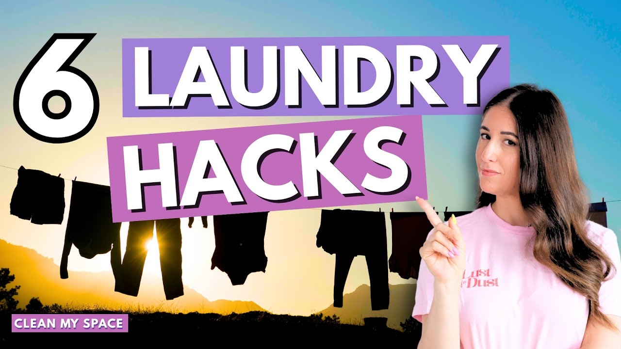 6 Laundry Hacks That Make Washing Easier & Faster