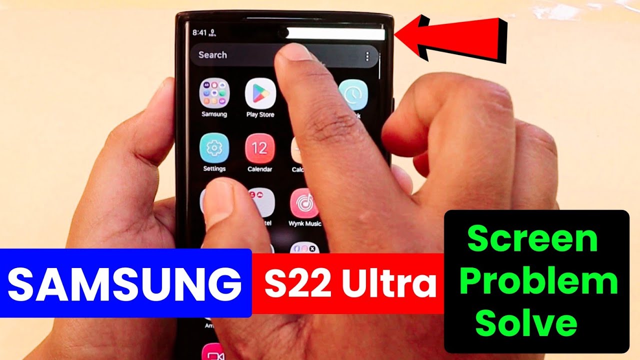 title：Fix Samsung Phone Display Glitch: Change Refresh Rate to 60Hz