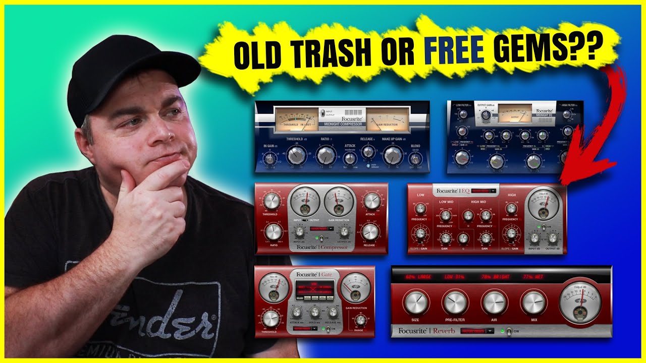 Free Focusrite Plugins Review: Midnight & Scarlet Bundles Tested