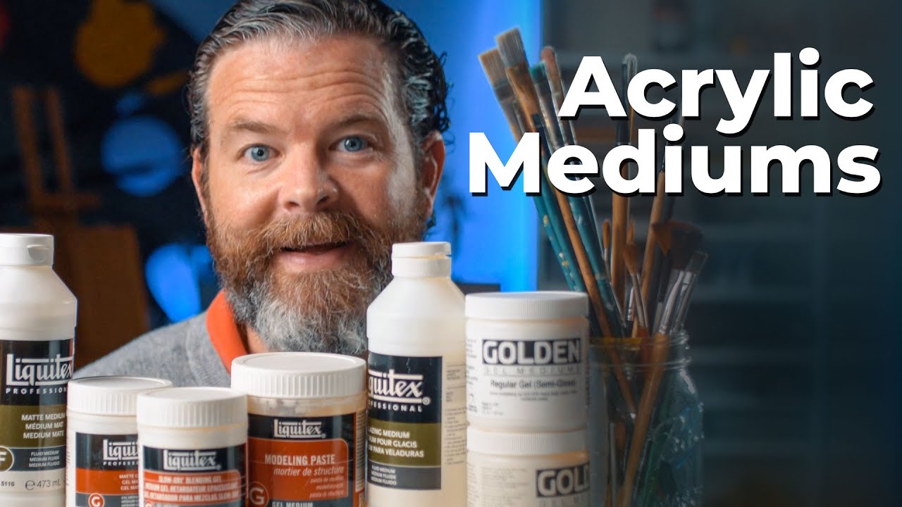 Essential Acrylic Mediums: What Artists Actually Need