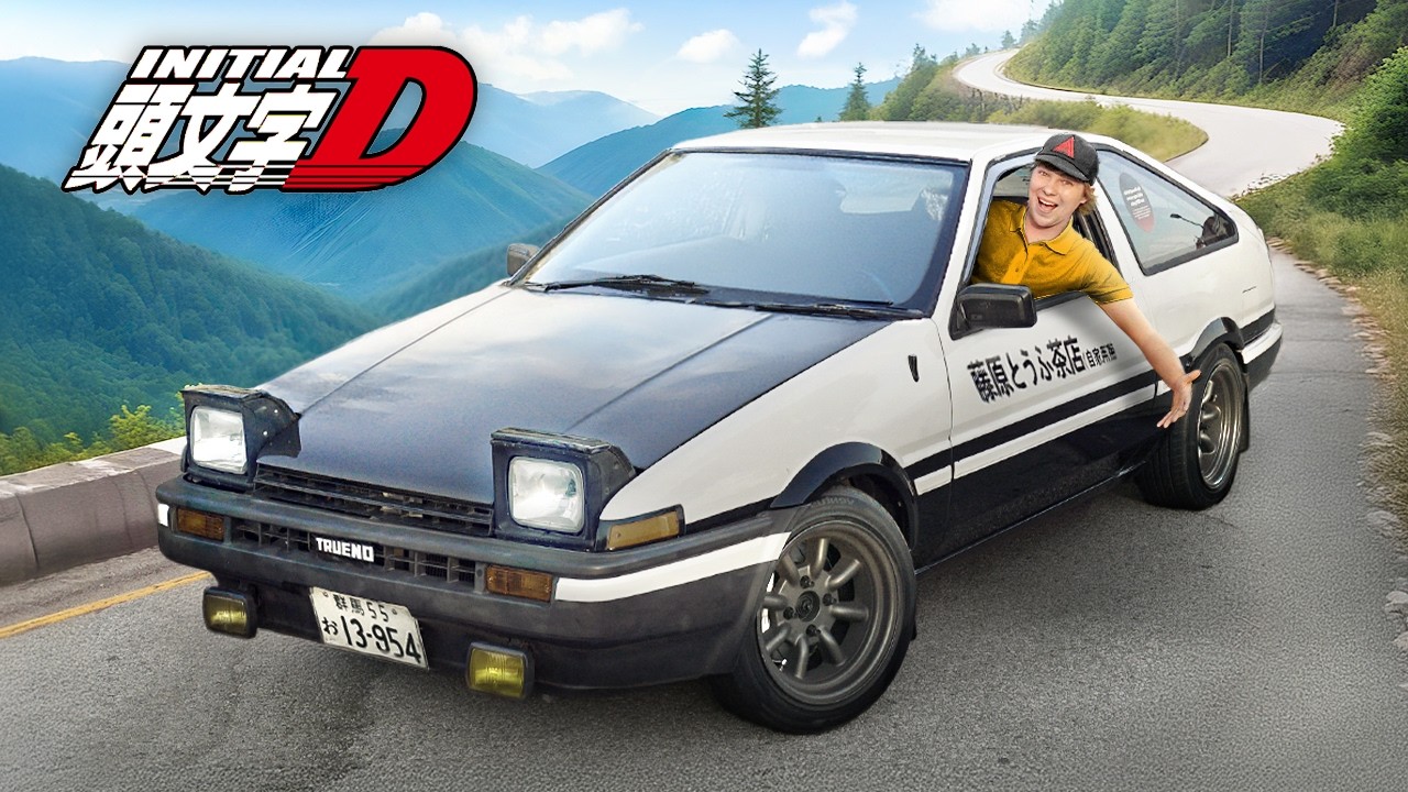Driving Initial D's Iconic Cars: Real-Life Experience