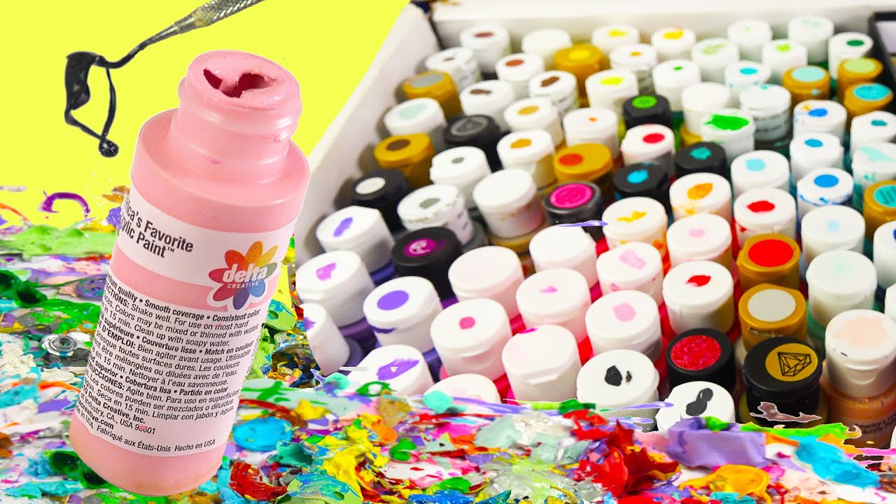 Restore Crusty Acrylic Paints: Easy Cleanup Guide