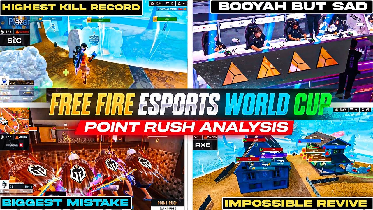 Free Fire World Cup Point Rush Analysis: Records, Rivalries & Tactics