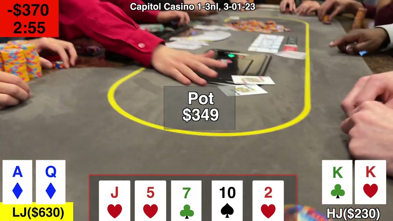 When to Fold Set of Kings: Live Read Analysis