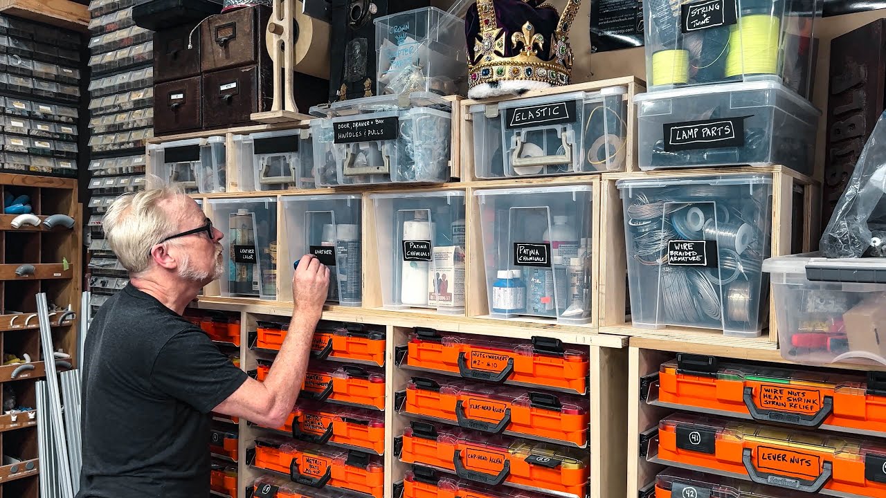 Master Workshop Storage: Organize Leather Tools Like Adam Savage