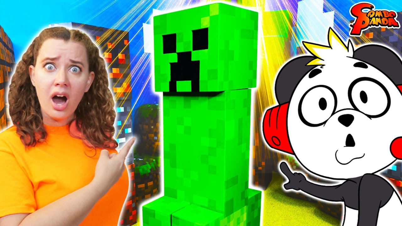 Build a Minecraft Creeper Costume That Actually Scares!