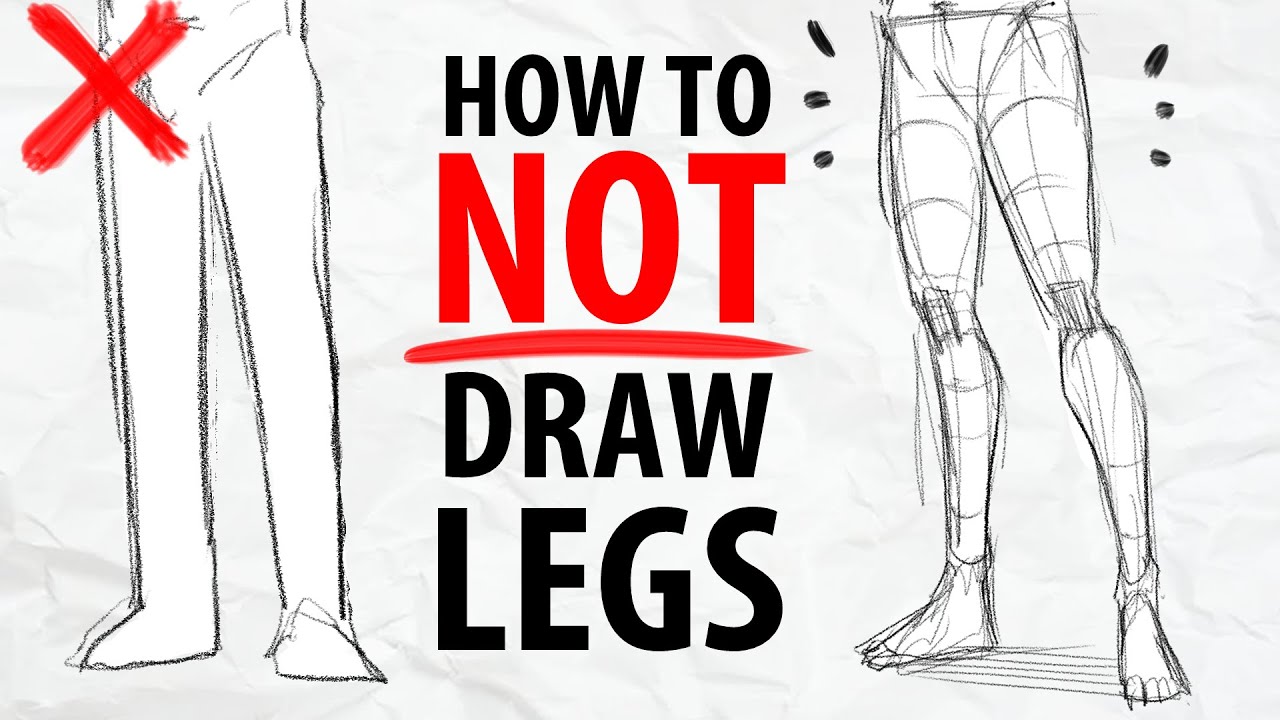 Master Character Legs: Avoid Stiff Drawings