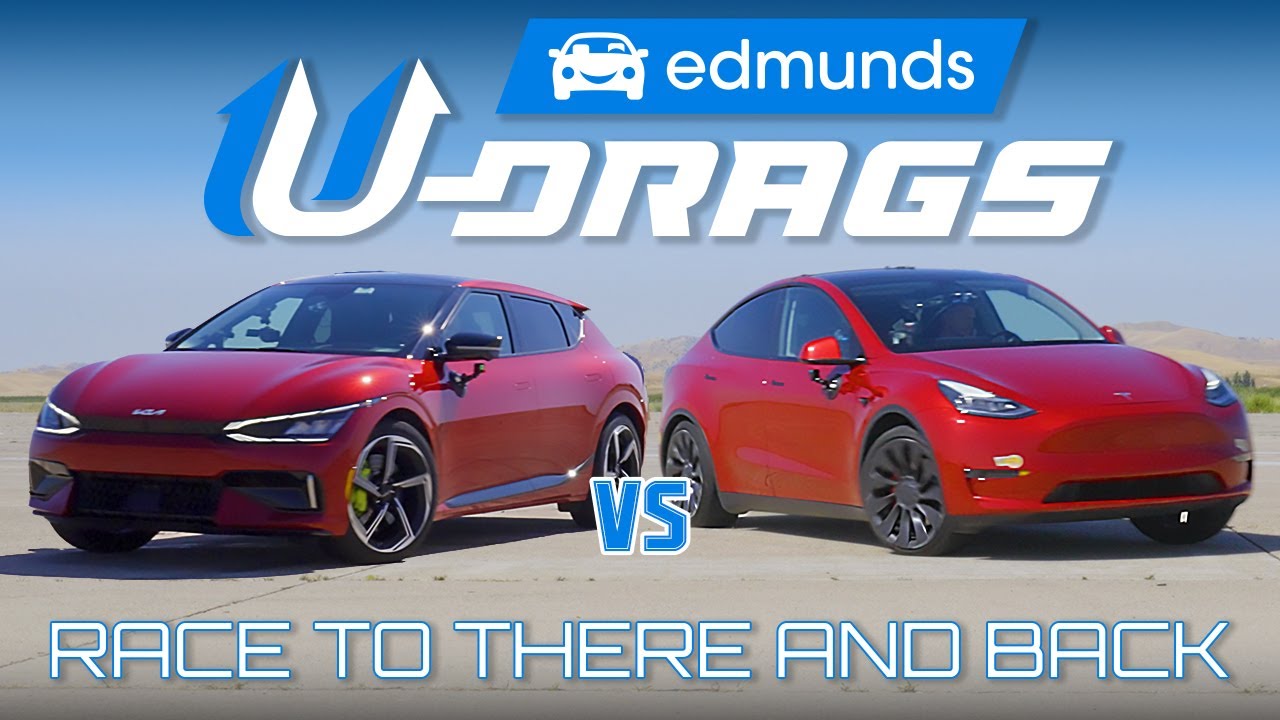Kia EV6 GT vs Tesla Model Y Performance Drag Race Results