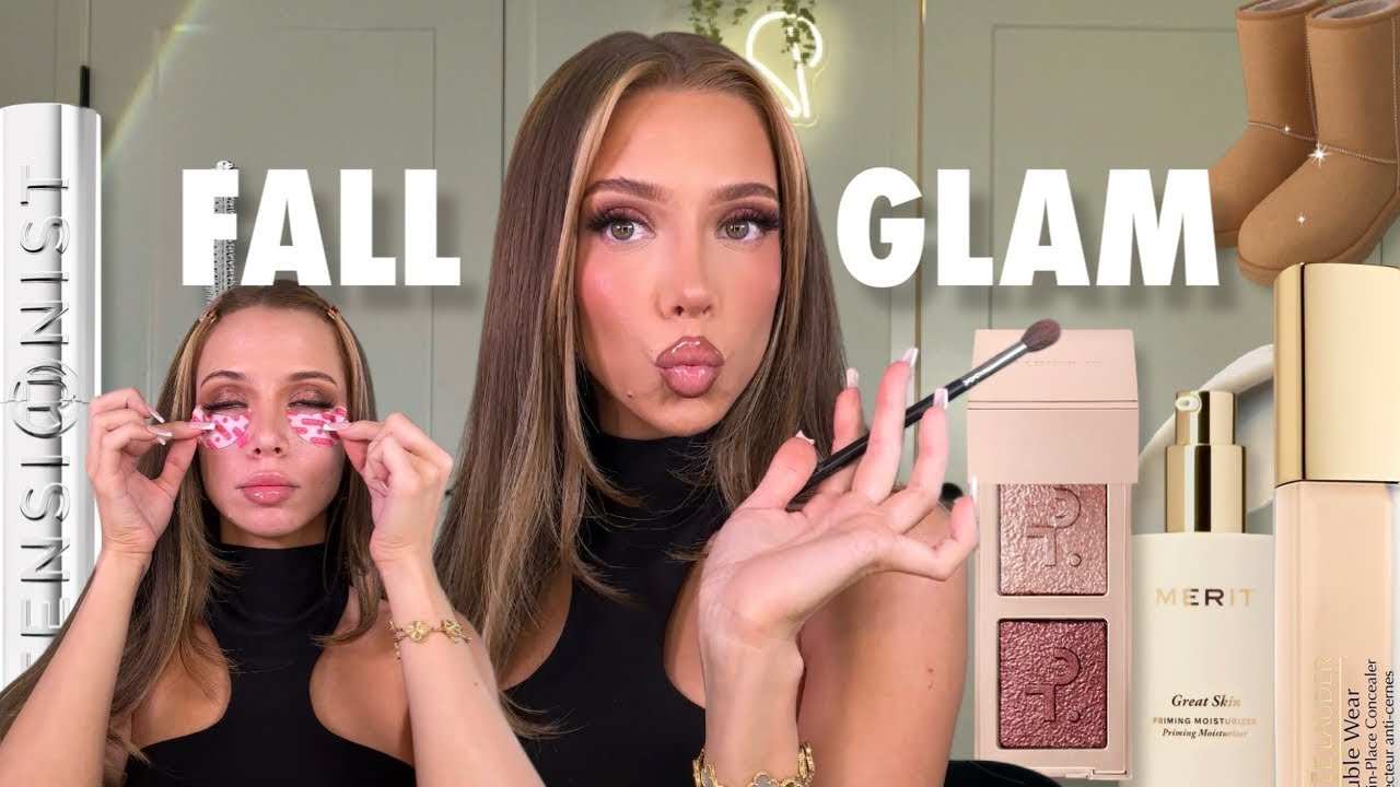 Fall Cranberry Gold Eye Tutorial | Autumn Makeup Look