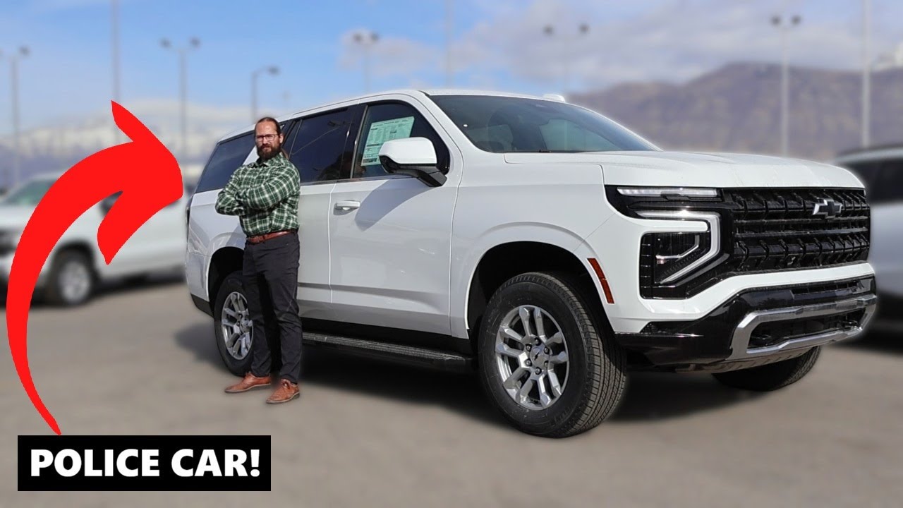 Inside the Unbuyable: 2024 Chevy Tahoe Police Edition Features