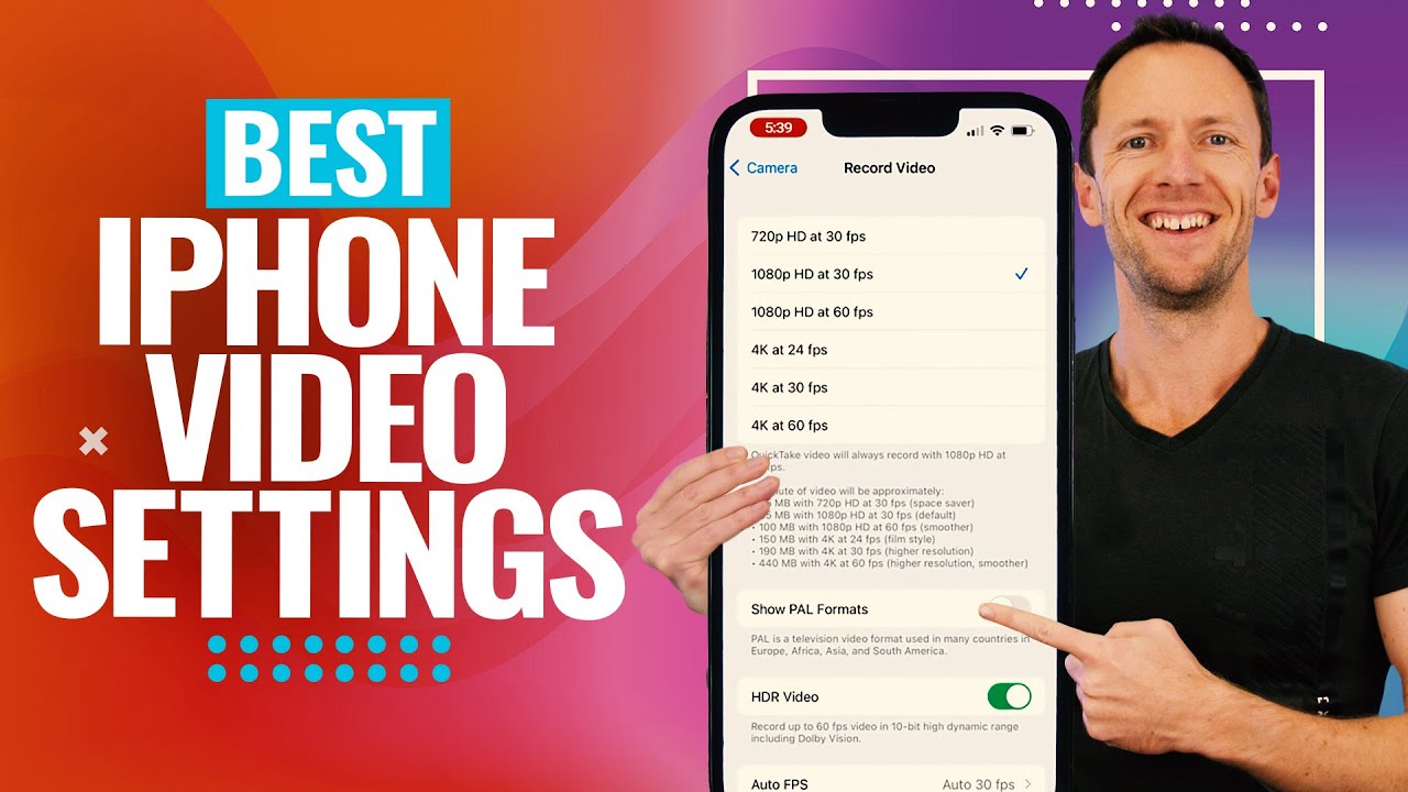 Best iPhone Video Settings: Pro-Quality Footage Guide