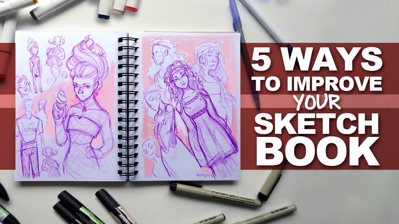 5 Sketchbook Contrast Techniques to Instantly Elevate Your Pages