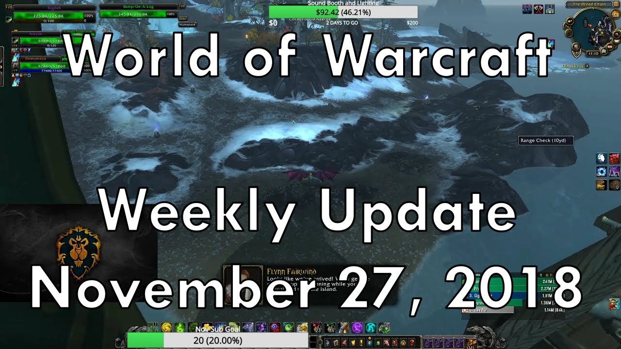 WoW Weekly Guide: November 27 Events & Mythic+ Tips