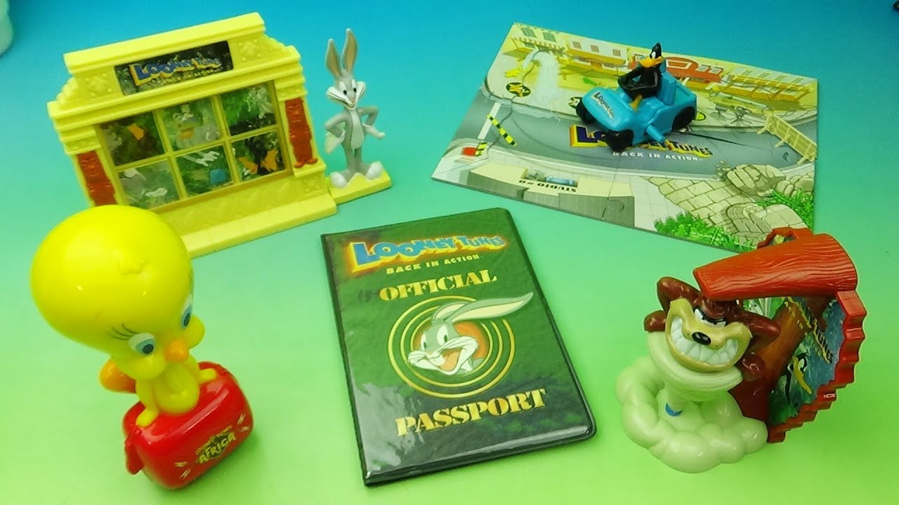 Collecting Wendy's 2003 Looney Tunes Back in Action Toys Guide
