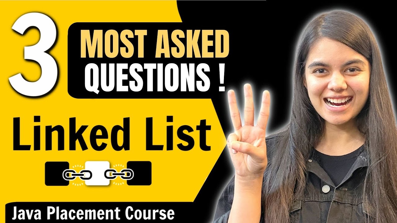 Master 3 Critical Linked List Questions for Coding Interviews
