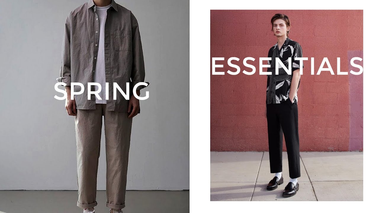 2019 Men's Spring Wardrobe Essentials: 8 Must-Have Items