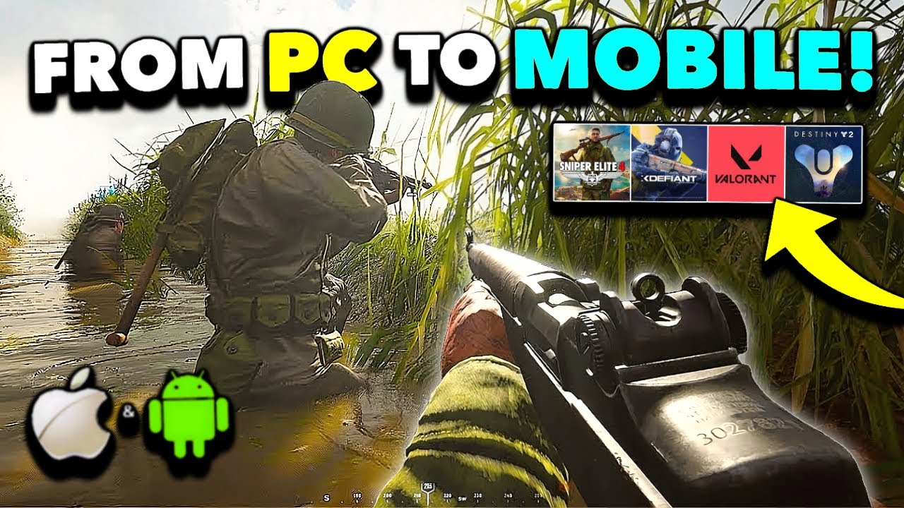 10 Upcoming PC Shooters Like Rust and CS:GO Coming to Mobile