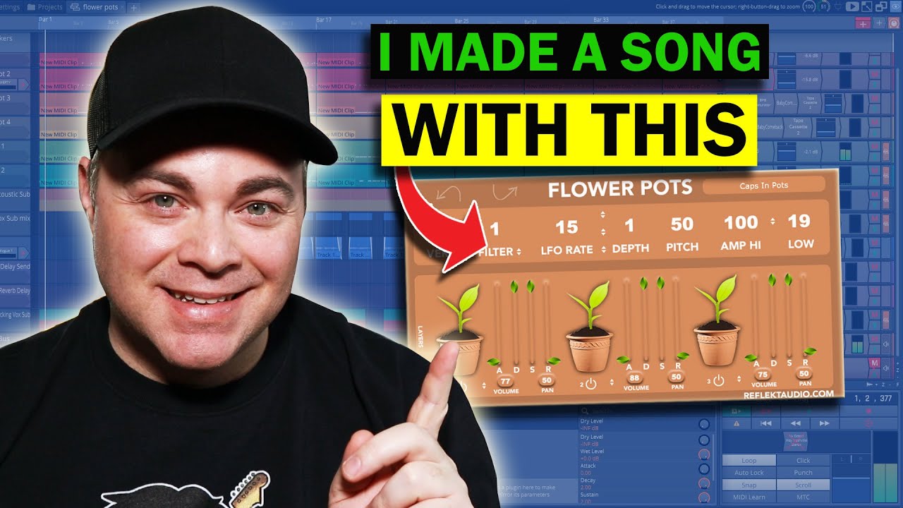 Free Flower Pots VST: Unique Percussion & Atmospheric Sounds