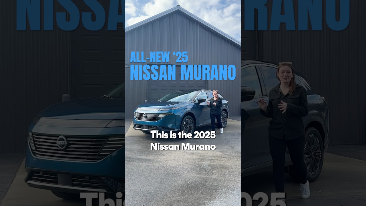2025 Nissan Murano First Look: Aurora Blue Design & Tech