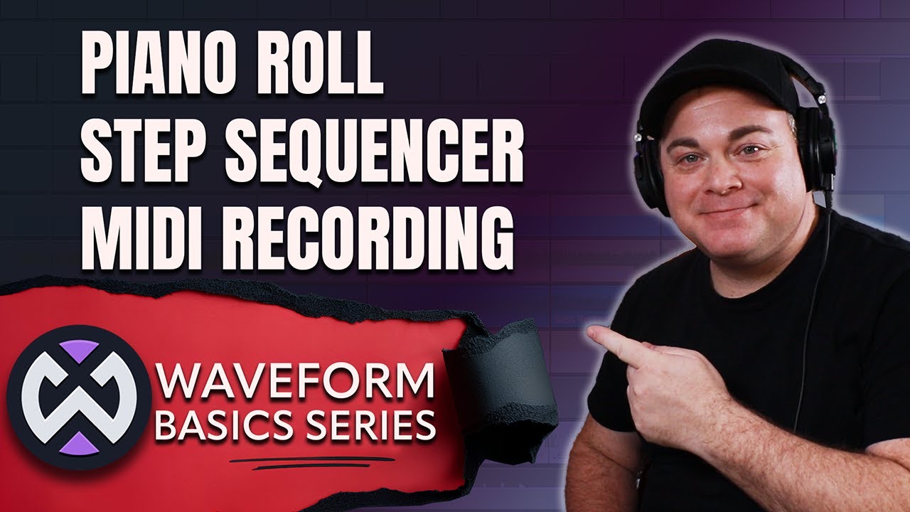 MIDI Basics in Waveform Free: Draw, Record & Sequence Guide