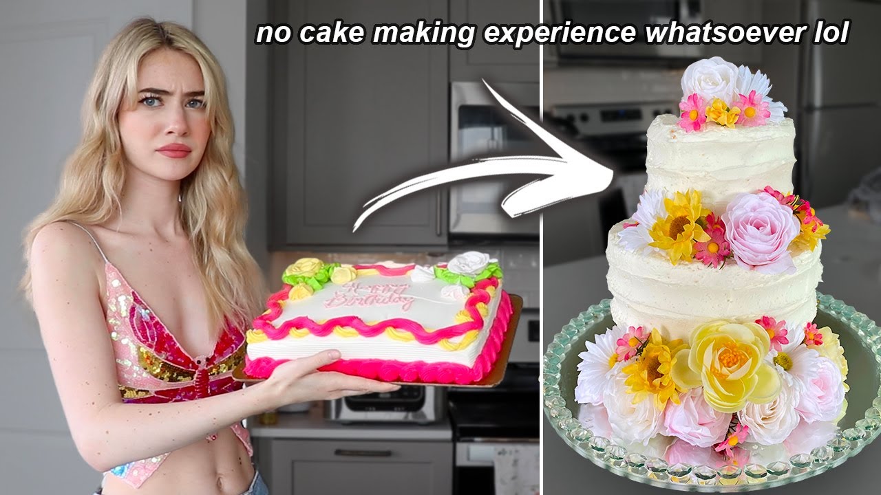 Transform Grocery Cakes into Wedding Masterpiece