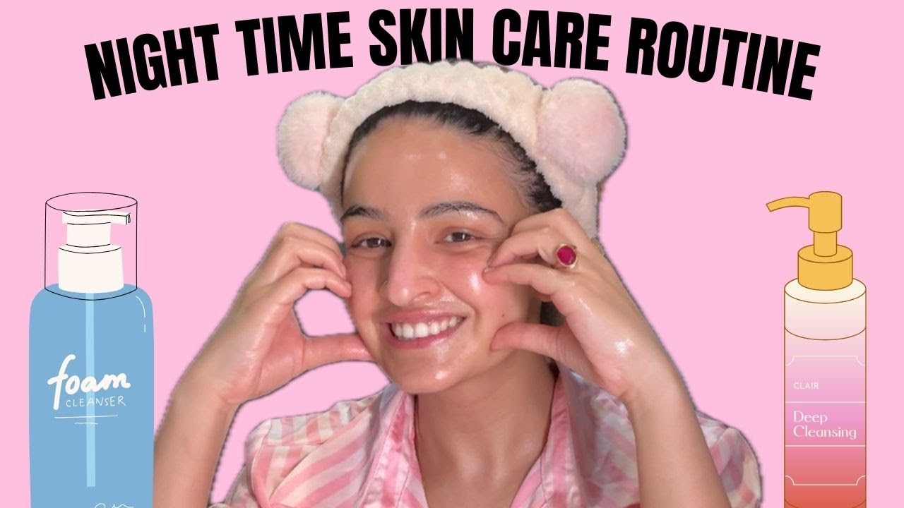 Beginner Night Skincare Routine with Retinol Introduction Guide