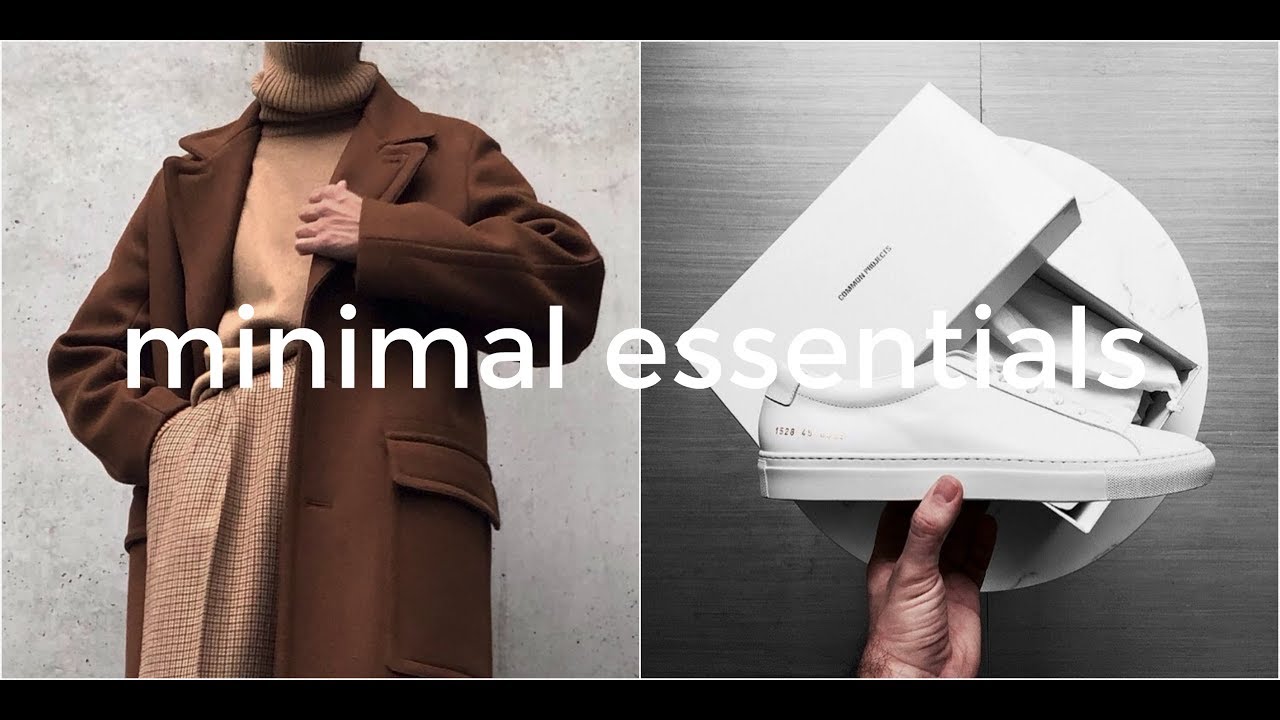 10 Minimalist Menswear Essentials for a Versatile Wardrobe