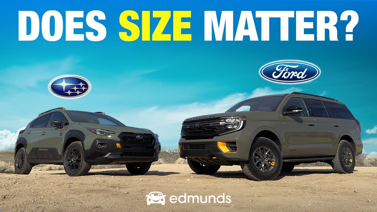 Subaru Crosstrek Wilderness vs Ford Expedition Tremor Off-Road Test