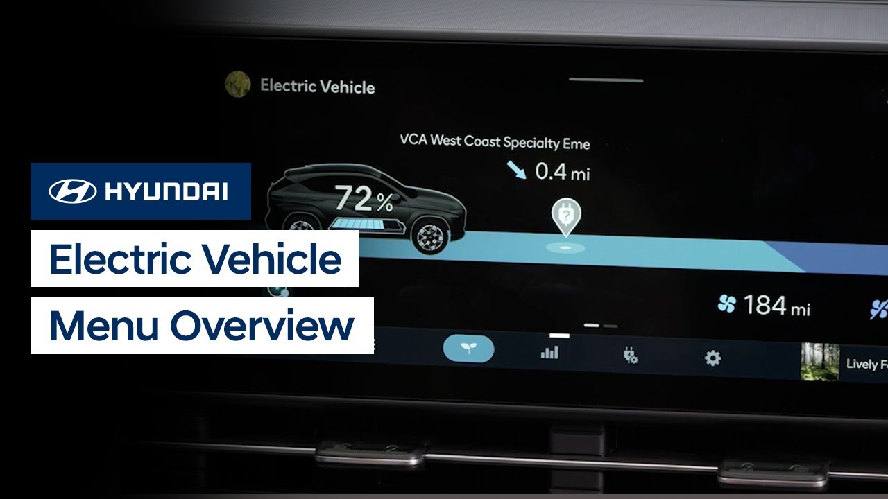 Master Your Hyundai EV Menu: Complete Interface Guide