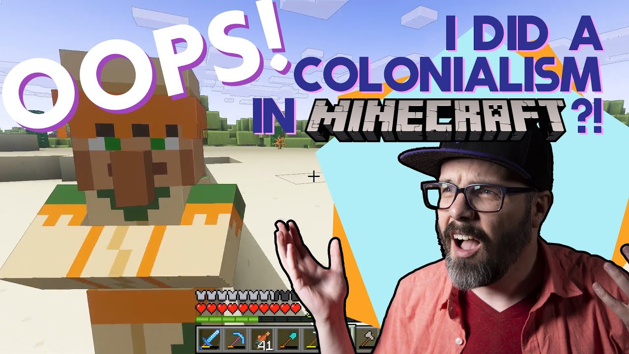 Minecraft's Unintended Colonial Metaphors in Village Mechanics