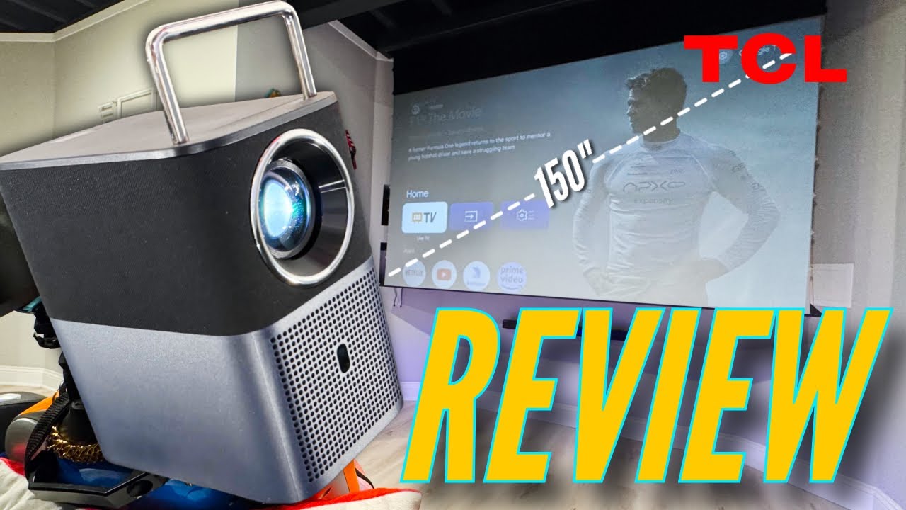 TCL A1S Projector Review: 150" 4K Android Home Theater Tested