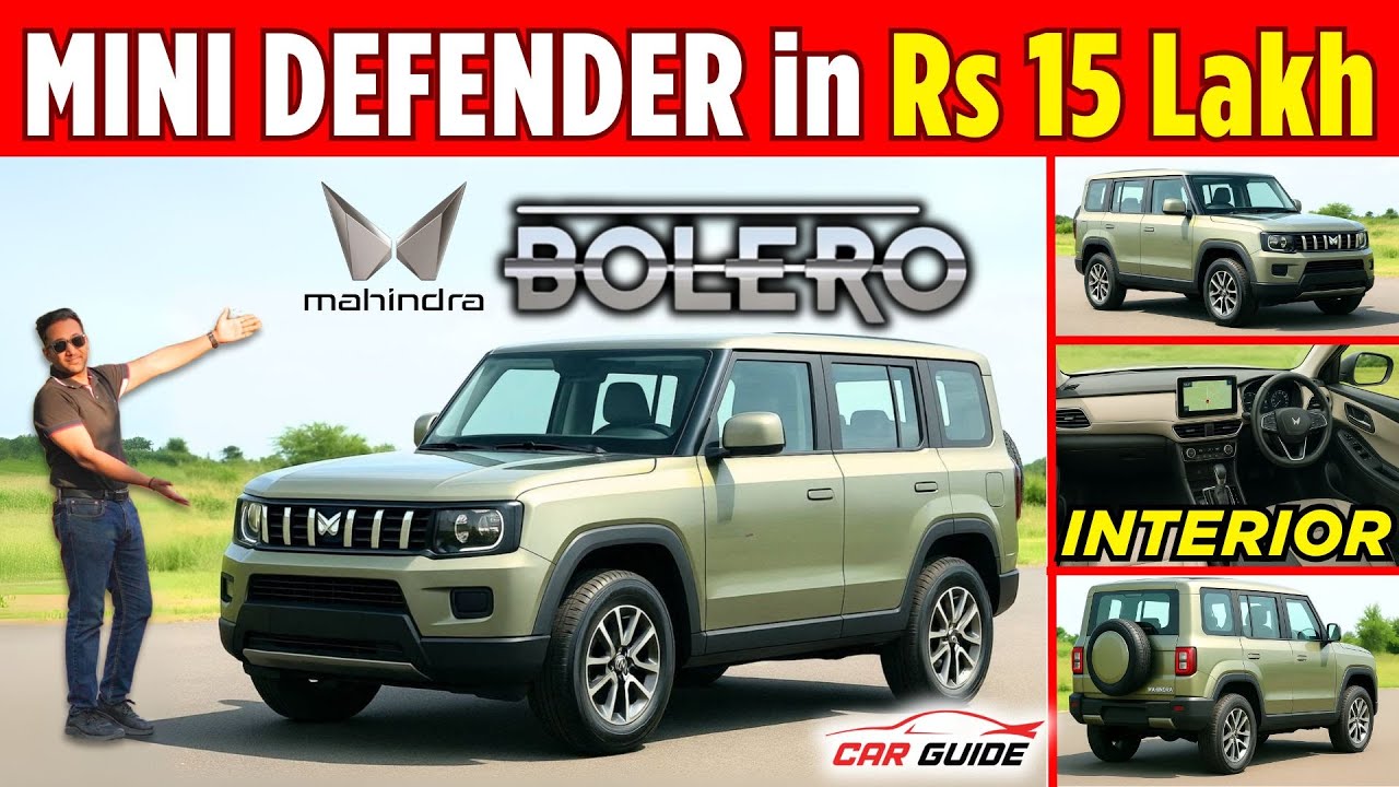Mahindra Bolero Neo: Mini Defender SUV Under ₹15 Lakh?