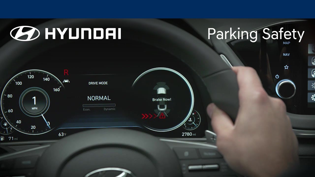 title：Hyundai RCCA: How to Activate & Use Rear Cross-Traffic Safety System