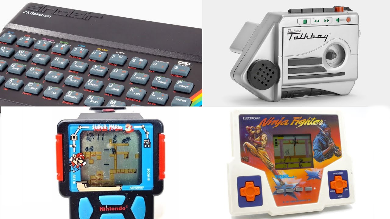 Retro Tech Gifts We Begged For: 80s & 90s Christmas Magic